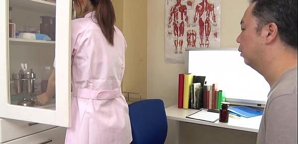  Japanese nurse, Anna Kimijima sucks dick, uncensored